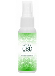 Массажное масло Natural CBD Massage Oil - 50 мл. - Shots Media BV - купить с доставкой в Норильске