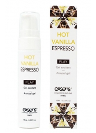 Возбуждающий гель Hot Vanilla Espresso Arousal Gel - 15 мл. - Exsens - купить с доставкой в Норильске