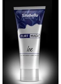 Силиконовая гель-смазка FLIRT MAGIC Ice с лёгким пролонгирующим эффектом - 75 мл. - Sitabella - купить с доставкой в Норильске