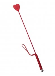 Стек с красным наконечником-сердечком - 70 см. - Sitabella - купить с доставкой в Норильске