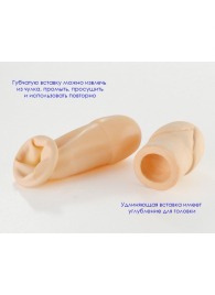 Латексный удлинитель пениса - Sitabella - в Норильске купить с доставкой