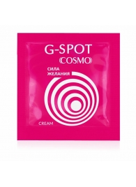 Стимулирующий интимный крем для женщин Cosmo G-spot - 2 гр. - Биоритм - купить с доставкой в Норильске