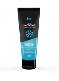 Лубрикант на водной основе Ice Black с ледяным эффектом - 50 мл. - INTT - купить с доставкой в Норильске