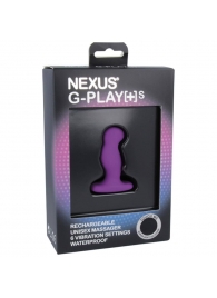 Фиолетовая вибровтулка Nexus G-Play+ S - Nexus Range - в Норильске купить с доставкой