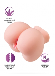 Реалистичный мастурбатор Giovanna - ToyFa - в Норильске купить с доставкой
