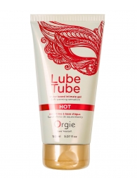 Интимный гель на водной основе Lube Tube Hot с разогревающим эффектом - 150 мл. - ORGIE - купить с доставкой в Норильске