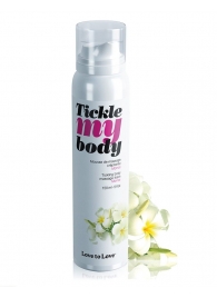 Массажная хрустящая пенка Tickle My Body Monoi с ароматом моной - 150 мл. - Love to Love - купить с доставкой в Норильске