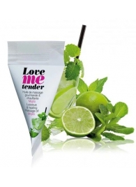 Съедобное согревающее массажное масло Love Me Tender Mojito с ароматом мохито - 10 мл. - Love to Love - купить с доставкой в Норильске