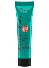 Съедобный интимный гель Orgie Lube Tube Cocktail Strawberry Mojito - 100 мл. - ORGIE - купить с доставкой в Норильске