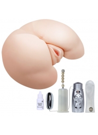 Вибрирующий мастурбатор-попка с ротацией и пультом управления - Baile - в Норильске купить с доставкой