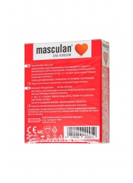 Презервативы Masculan Sensitive plus - 3 шт. - Masculan - купить с доставкой в Норильске