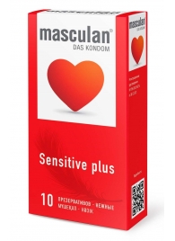 Презервативы Masculan Sensitive plus - 10 шт. - Masculan - купить с доставкой в Норильске