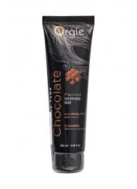 Интимный гель на водной основе Lube Tube Chocolate с шоколадным вкусом - 100 мл. - ORGIE - купить с доставкой в Норильске