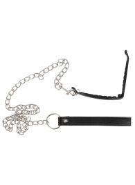 Зажим для половых губ с поводком Pussy Clamp With A Leash - Orion - купить с доставкой в Норильске