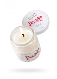 Массажная свеча Tobacco Vanilla - 35 мл. - Pecado - купить с доставкой в Норильске