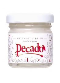 Массажная свеча Brandy   Pear - 35 мл. - Pecado - купить с доставкой в Норильске