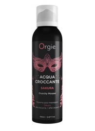 Хрустящая пенка для массажа Orgie Acqua Croccante Sakura с ароматом сакуры - 150 мл. - ORGIE - купить с доставкой в Норильске
