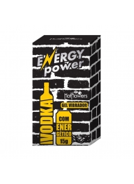 Стимулирующий гель для двоих Energy Power с эффектом вибрации - 15 гр. - HotFlowers - купить с доставкой в Норильске