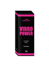 Жидкий вибратор Vibro Power со вкусом тутти-фрутти - 15 гр. - HotFlowers - купить с доставкой в Норильске