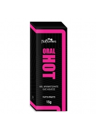 Гель для оральных ласк Oral Hot с согревающим эффектом - 15 гр. - HotFlowers - купить с доставкой в Норильске