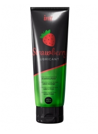 Смазка на водной основе с ароматом клубники Strawberry Lubricant - 100 мл. - INTT - купить с доставкой в Норильске