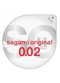 Ультратонкий презерватив Sagami Original - 1 шт. - Sagami - купить с доставкой в Норильске