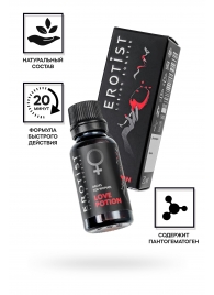 Возбуждающие капли для женщин Erotist Love Potion - 20 мл. - Erotist Libido Booster - купить с доставкой в Норильске