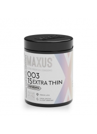 Экстремально тонкие презервативы MAXUS 003 Extra Thin - 15 шт. - Maxus - купить с доставкой в Норильске
