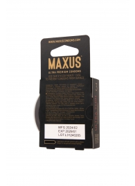 Ультратонкие презервативы MAXUS AIR Ultra Thin - 3 шт. - Maxus - купить с доставкой в Норильске