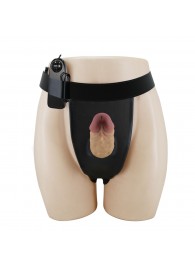 Полый вибрострапон на регулируемых трусиках Draven - 17,5 см. - Baile - купить с доставкой в Норильске