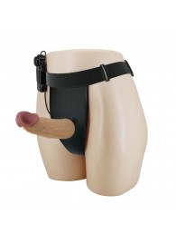 Полый вибрострапон на регулируемых трусиках Draven - 17,5 см. - Baile - купить с доставкой в Норильске