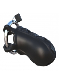 Черный замок верности Extreme Silicone Cock Blocker - Pipedream - купить с доставкой в Норильске