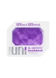 Фиолетовый мастурбатор-стимулятор Tenga Uni Amethyst - Tenga - в Норильске купить с доставкой