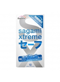 Презервативы Sagami Xtreme Ultrasafe с двойным количеством смазки - 10 шт. - Sagami - купить с доставкой в Норильске