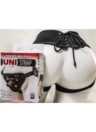 Универсальные трусики Harness UNI strap с корсетом - LOVETOY (А-Полимер) - купить с доставкой в Норильске