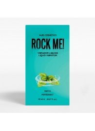 Жидкий вибратор Nuei Rock Me! с ароматом мяты - 20 мл. - Nuei cosmetics - купить с доставкой в Норильске