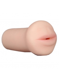 Нежный мастурбатор-ротик REALSTUFF 5INCH MASTURBATOR BJ - Dream Toys - в Норильске купить с доставкой