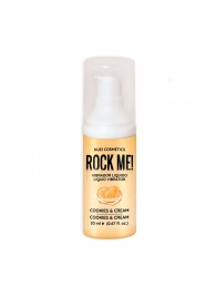 Жидкий вибратор Nuei Rock Me! с ароматом печенья и сливок - 20 мл. - Nuei cosmetics - купить с доставкой в Норильске