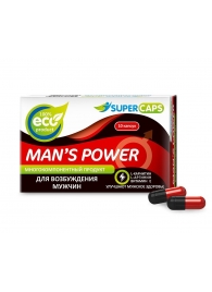 Возбуждающее средство Man’s power - 10 капсул (+1 в подарок) - SuperCaps - купить с доставкой в Норильске