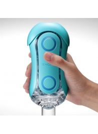 Голубой мастурбатор Tenga Flip ORB Ocean - Tenga - в Норильске купить с доставкой
