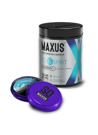 Гладкие презервативы Maxus G spot с двойной спиралью - 15 шт. - Maxus - купить с доставкой в Норильске