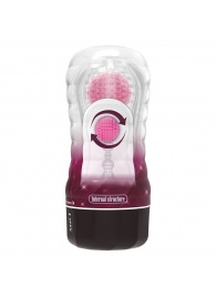 Прозрачный текстурированный мастурбатор Vacuum Cup Masturbator Black Hole - Baile - в Норильске купить с доставкой