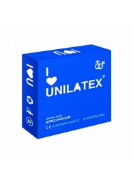 Классические презервативы Unilatex Natural Plain - 3 шт. - Unilatex - купить с доставкой в Норильске