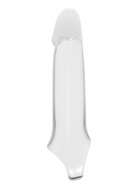 Прозрачная насадка-удлинитель 6.6’’ Extender With Ball Strap - 17,3 см. - Dream Toys - в Норильске купить с доставкой