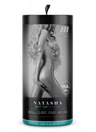 Мастурбатор-вагина с вибрацией Soft   Wet Natasha Realistic Beige Masturbator - Blush Novelties - в Норильске купить с доставкой