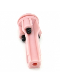 Мастурбатор-вагина Fleshlight - Vibro Pink Lady Touch с вибрацией - Fleshlight - в Норильске купить с доставкой