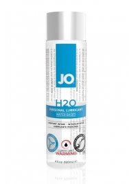 Возбуждающий лубрикант на водной основе JO Personal Lubricant H2O Warming - 120 мл. - System JO - купить с доставкой в Норильске