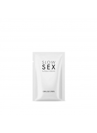 Полоски для орального секса Slow Sex Oral Sex Strips - 7 шт. - Bijoux Indiscrets - купить с доставкой в Норильске