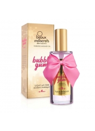 Разогревающее массажное масло Light My Fire Bubble Gum с ароматом бабл-гам - 100 мл. - Bijoux Indiscrets - купить с доставкой в Норильске