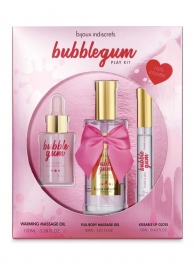 Набор средств для массажа и ласк Bubblegum Play Kit - Bijoux Indiscrets - купить с доставкой в Норильске